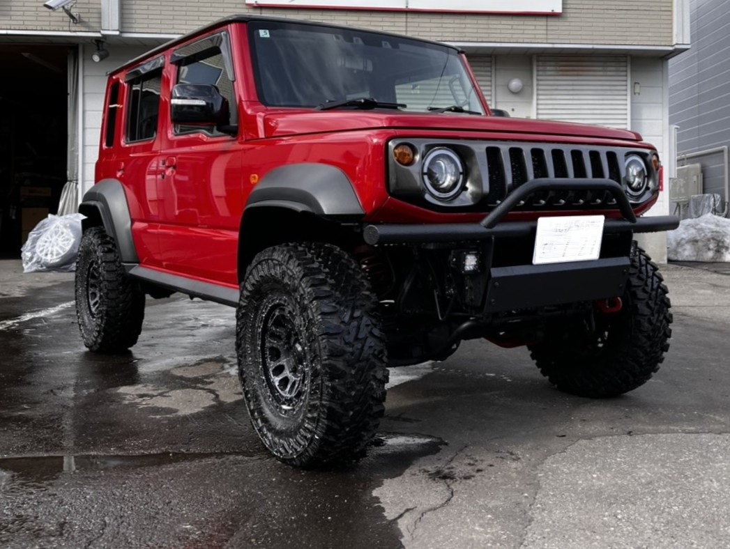 ジムニー ノマド ４インチアップ車　納車！！